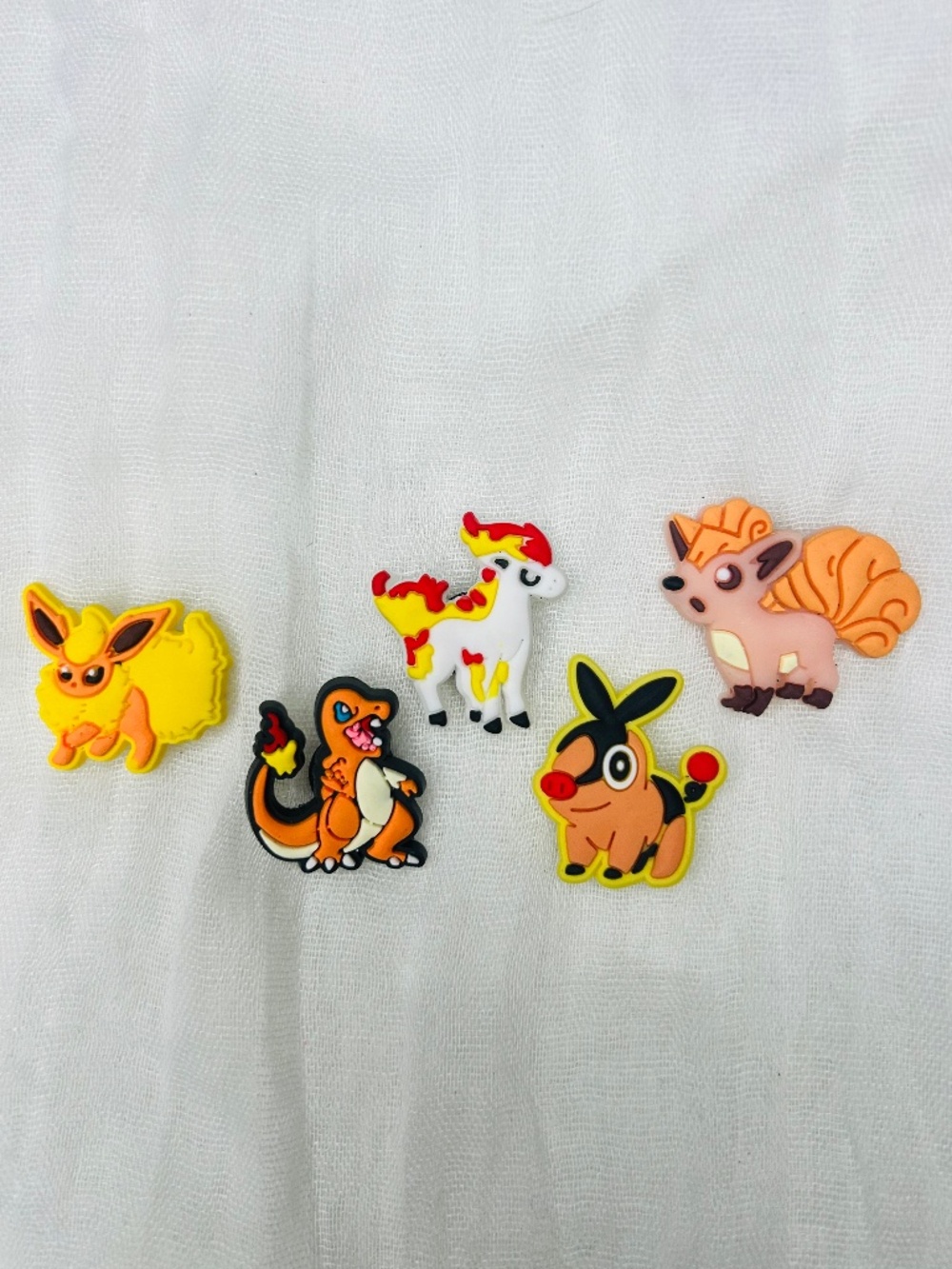 Pokemon Croc Charms, Jibbitz - Set #65